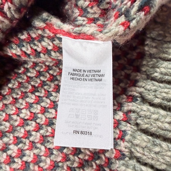 NWT Lucky Brand Southwestern Geometric Wool Blend Sweater Mens M Aztec Boho - Picture 6 of 10